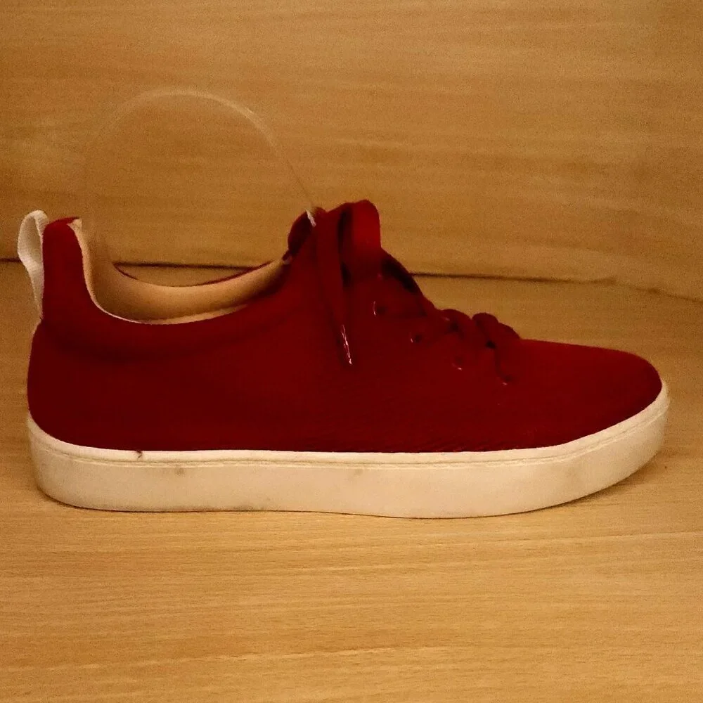 Journee Collection Red Casual Sneaker 7